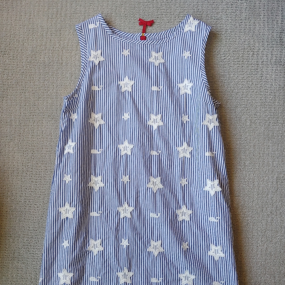 Vineyard Vines Stars Whales Shift Dress 16